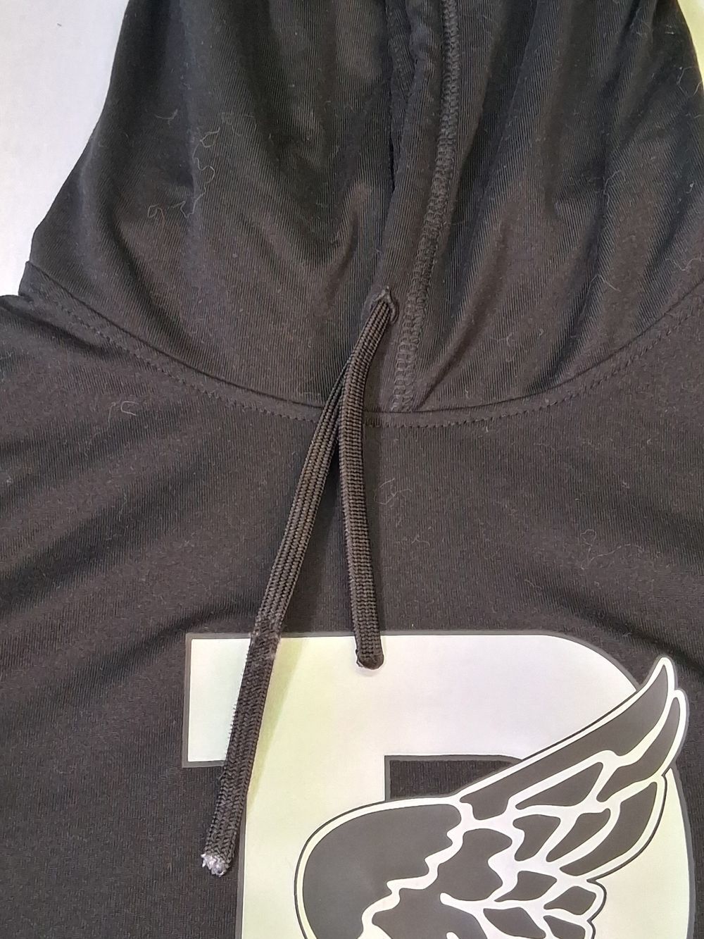 Polo Ralph Lauren Performance Lightweight Hoodie Men’s M Black Winged P Athletic - Picture 4 of 12